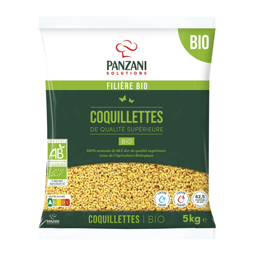 Coquillette qualité supérieure bio
