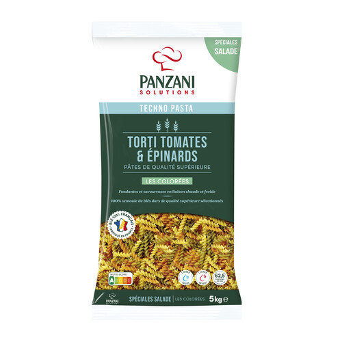 Torti tomates & épinards de qualité supérieure sac de 5 kg