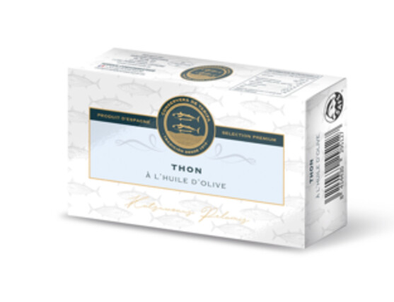 Thon melva canutera à l'huile d'olive boite de 975 g