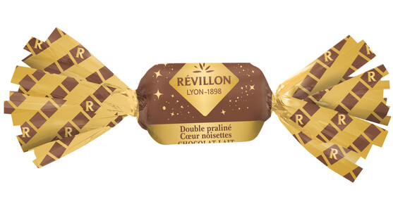 Papillotes double praline chocolat au lait 