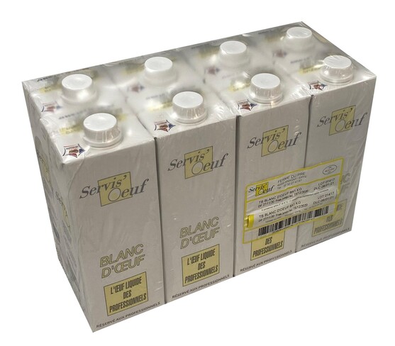 Blanc d'oeuf liquide