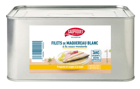 Filet de maquereau à la sauce moutarde