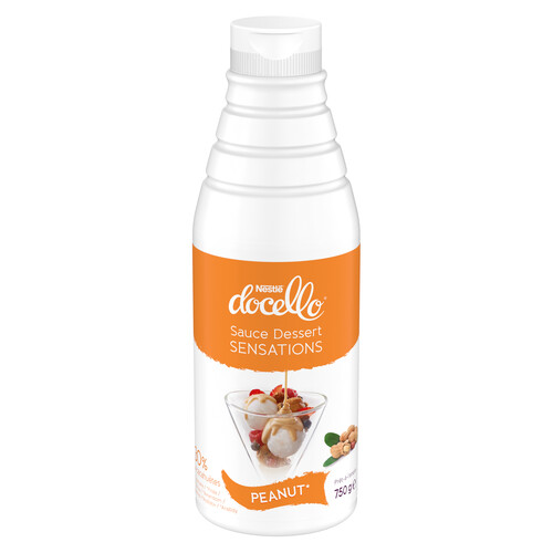 Sauce dessert sensations peanut (cacahuete)