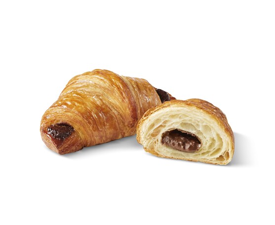 Croissant fourré cacao noisette pret à cuire