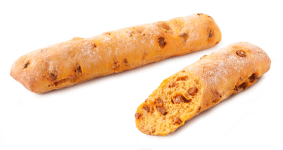 Pain b'break au chorizo cuit sur sole