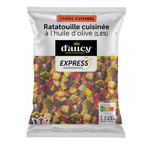 Poelée ratatouille à l'huile d'olive