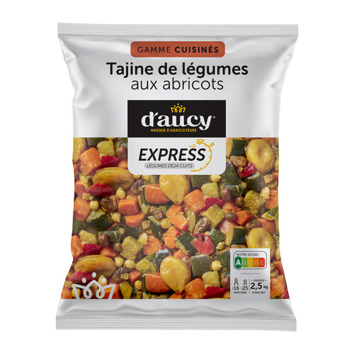 Tajine de légumes aux abricots carottes, courgettes, oignons