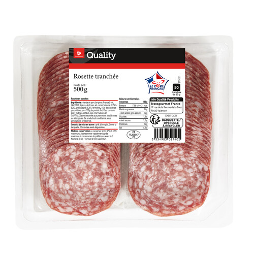 Rosette pur porc vpf  