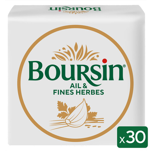 Boursin ail et fines herbes 41% m.g. agri ethique france 