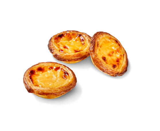 Pastel de nata beurre fin pret à cuire 