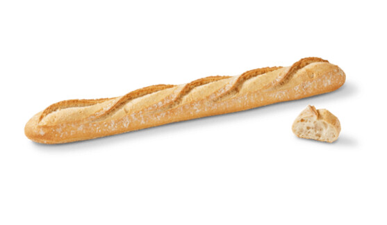 Baguette essentielle précuite sur sole