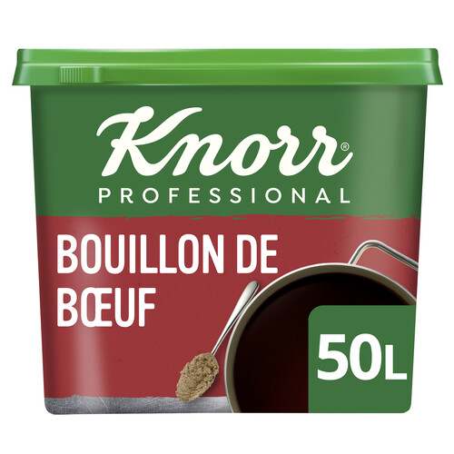 Bouillon de boeuf en pâte 1kg Jusqu'à 50L