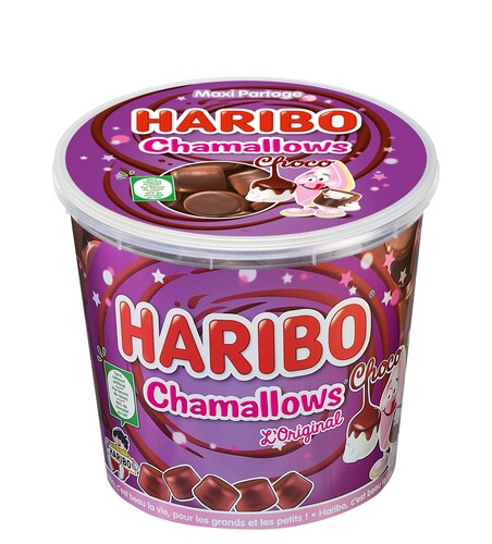 CHAMALLOWS CHOCO 650G colis de 6 boites 