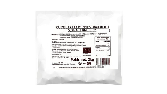 Quenelle nature bio  