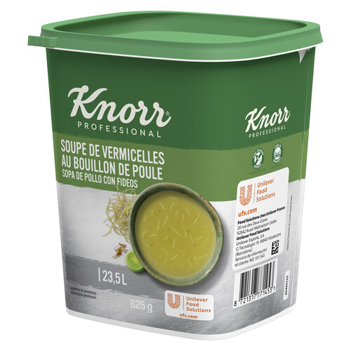 Soupe poule vermicelles boite de 825 g 
