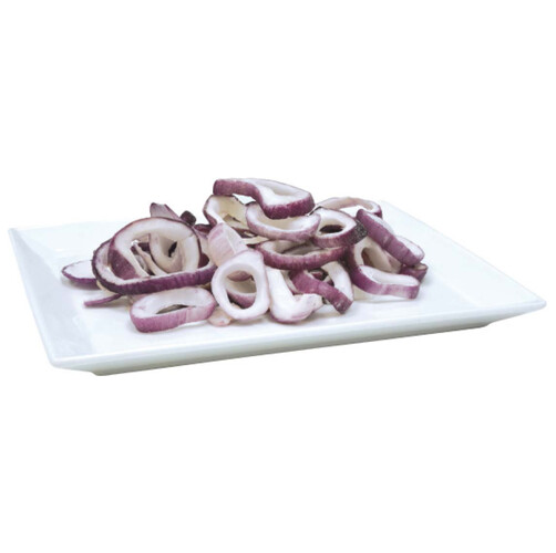 Oignon rouge émincés sachet de 2.5 kg 