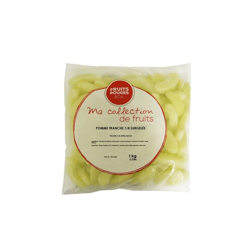 Pomme tranche sachet de 1 kg colis de 5 sachets