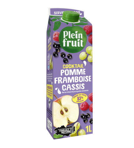 Nectar pomme cassis brick 1 L